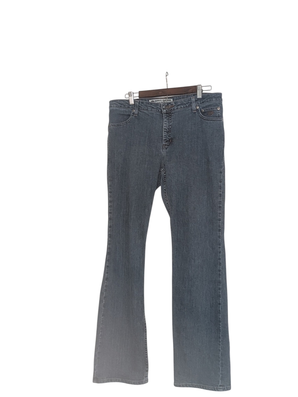 Harley-Davidson Women's Straight Leg Jeans - Dark Blue